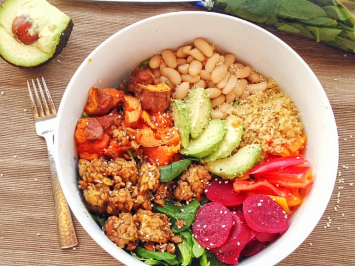 Quinoa Bowl - Vegan Heaven