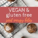 Vegan Protein Bites on baking tray
