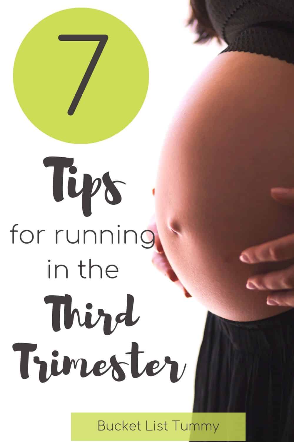 Running in the Third Trimester: My Top Tips