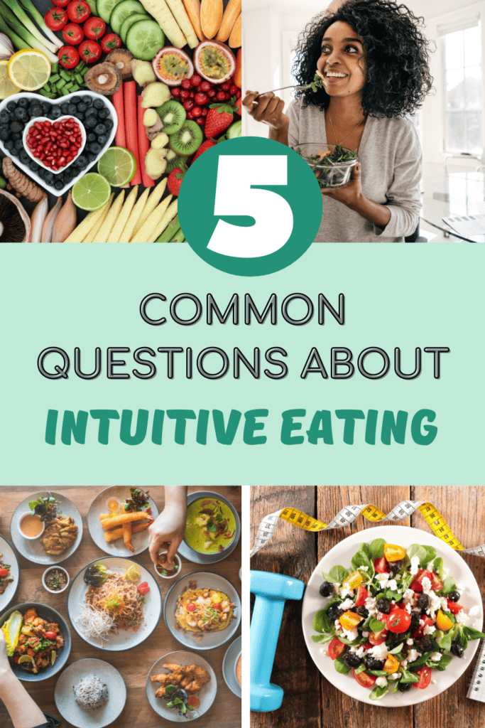 Picture graphic about intuitive eating