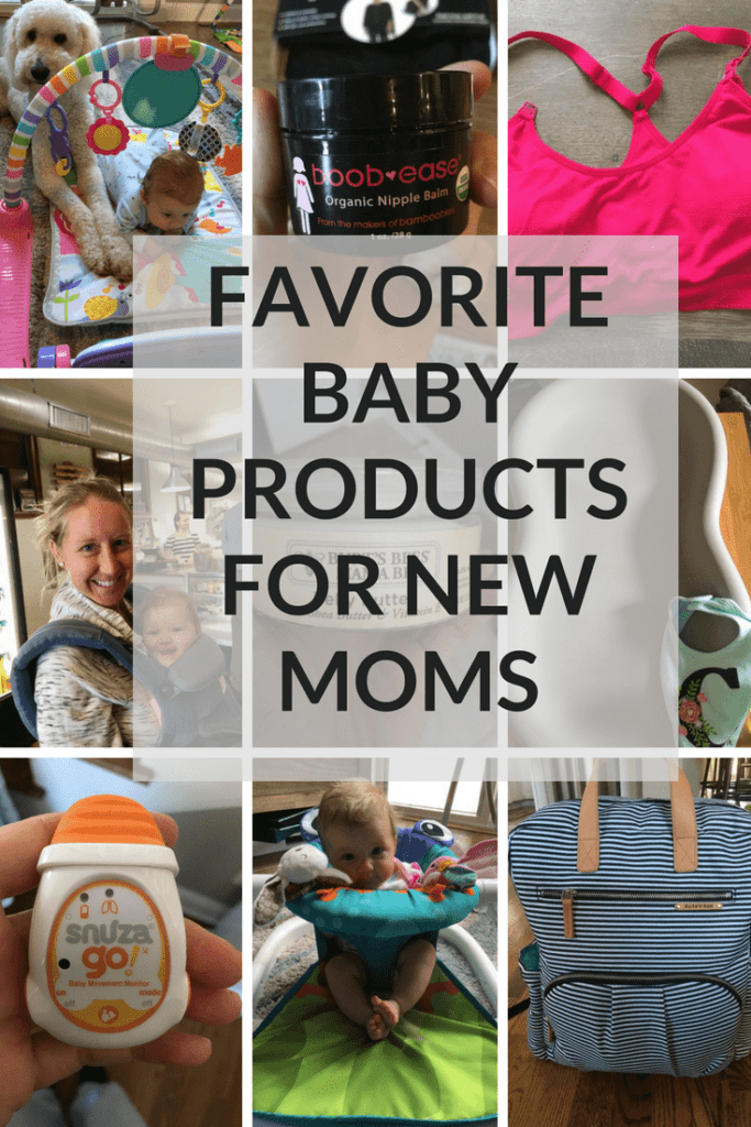 A list of my favorite Baby Products for New, First-Time Moms