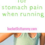 Nutrition Fixes for Stomach Pain when Running