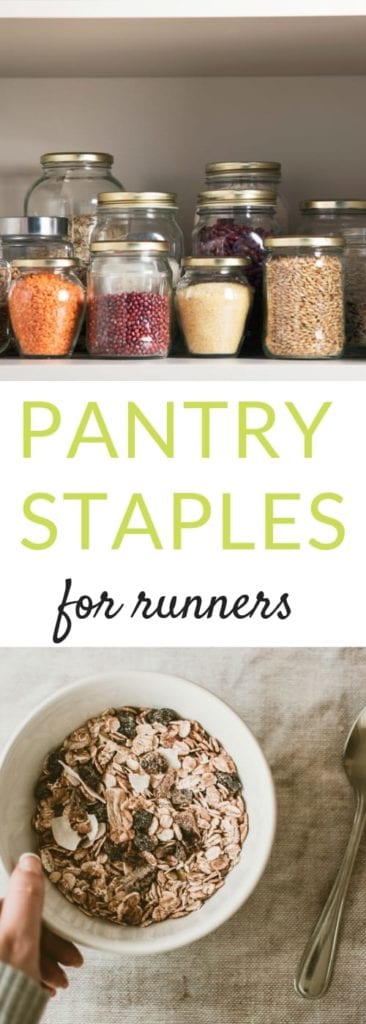 Pantry Staples for Runners