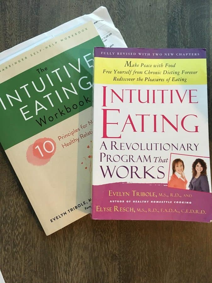 intuitive eating book and workbook