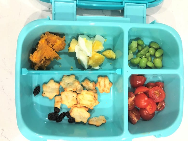 green bento lunch box for kids