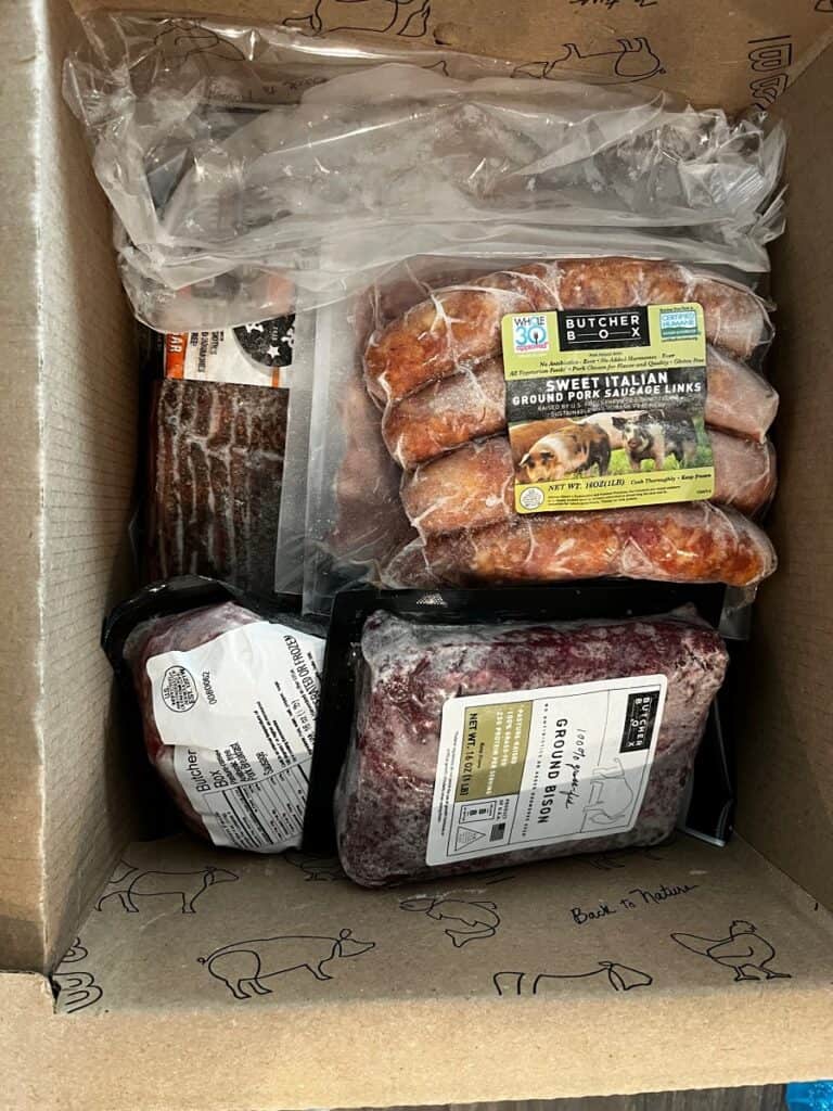 butcher box subscription and meat box