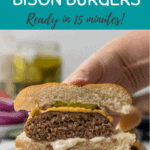air fryer burger graphic