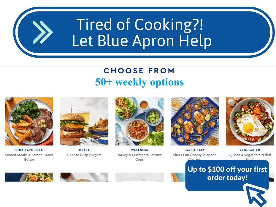 blue apron meal delivery block