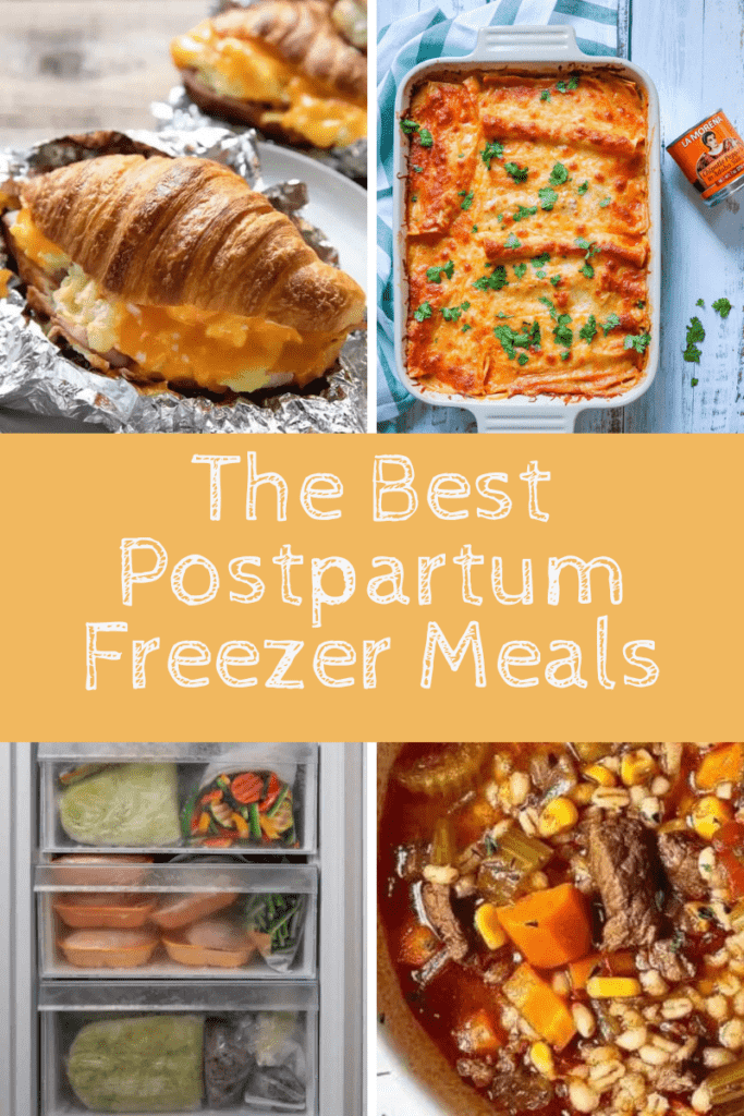 freezer meals for postpartum