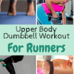 graphic for upper body workout for runners