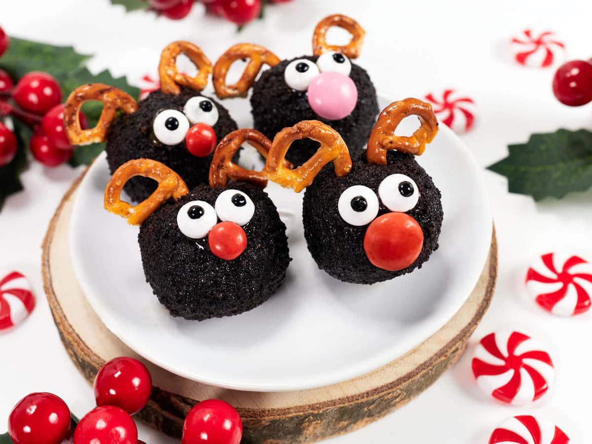 reindeer cookie balls