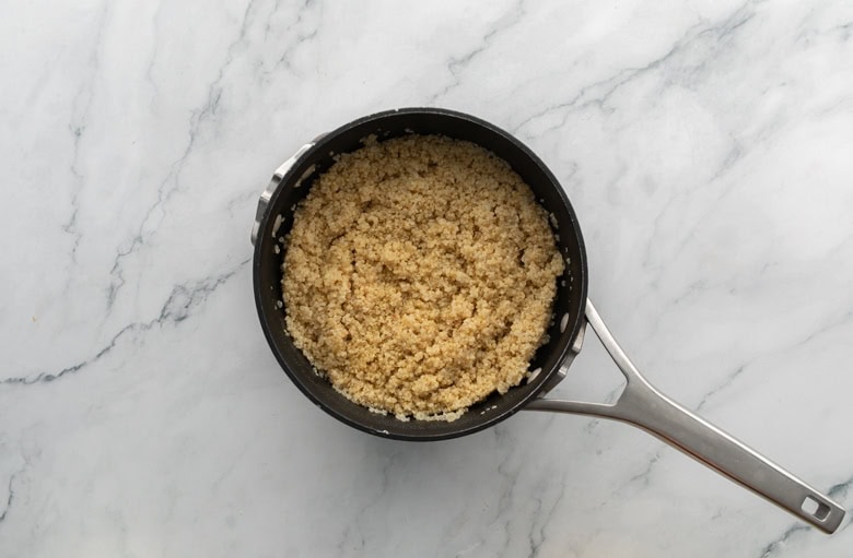 cooked quinoa
