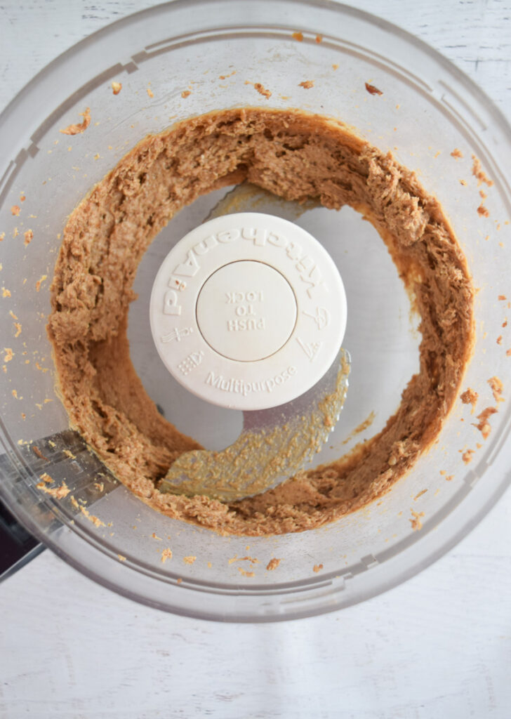 pitted dates after being in food processor